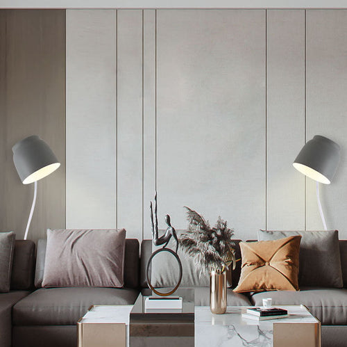Solid Color Rotatable Iron 1-Light Wall Sconce Lamp