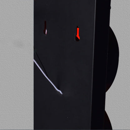 Rectangle Traffic Signal Iron Glass LED Wall Sconce Lamp