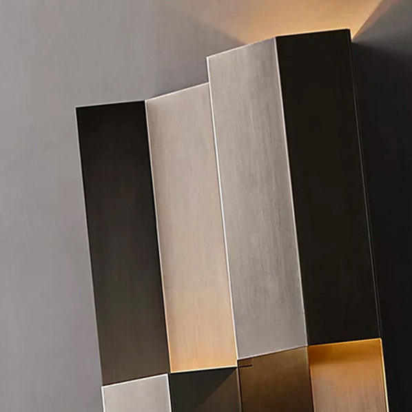 Waterproof Stainless Steel Rectangular LED Wall Sconce Lamp