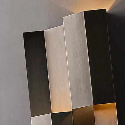 Waterproof Stainless Steel Rectangular LED Wall Sconce Lamp