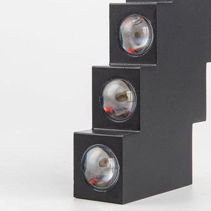 Square Luminous Outdoor Waterproof LED Wall Sconce Lamp