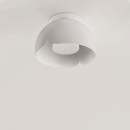 Pure White Iron LED Wall Sconce Lamp Flush Mount Lighting