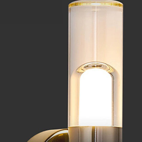 Scandinavian Acrylic Optical Lens LED Wall Sconce Lamp