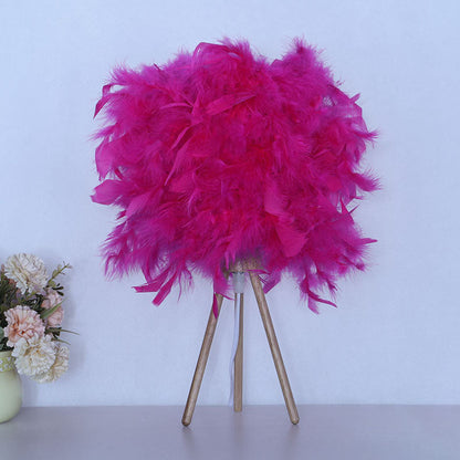Modern Feather Table Lamp