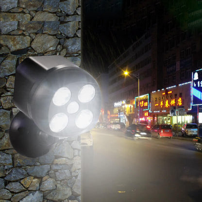 Spotlight LED Rotating Sensor Street Light Wall Sconce Lamp