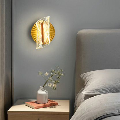 Luxury Hardware Acrylic Butterfly LED Wall Sconce Lamp