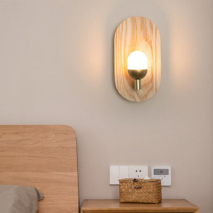 Acrylic Lamp Shade Log Brand 1-Light Wall Sconce Lamp