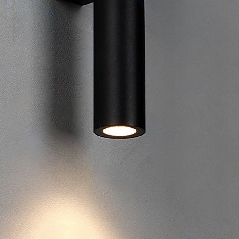 Long Tempered Glass LED Waterproof Wall Sconce Lamp