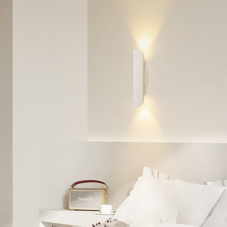 Aluminum Roman Column Design Iron LED Wall Sconce Lamp