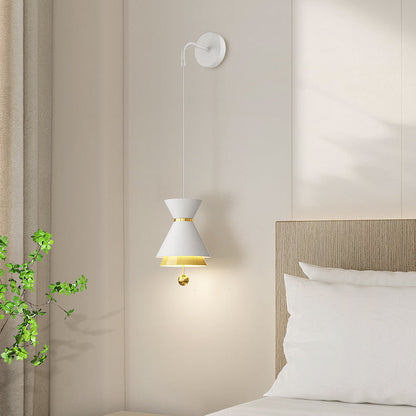 Scandinavian Bell Iron Aluminum LED Wall Sconce Lamp