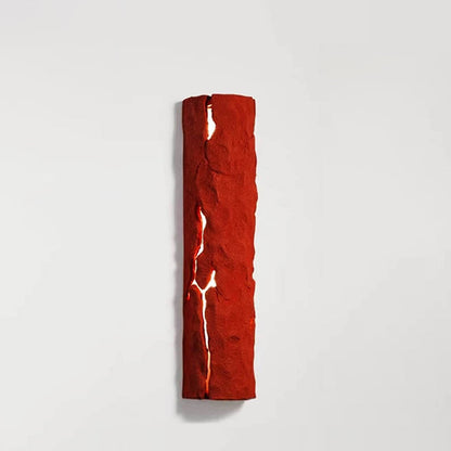 Resin Imitation Rock Stump Shade LED Wall Sconce Lamp