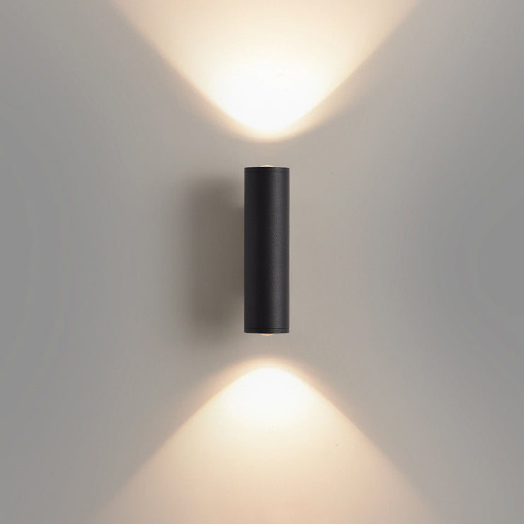 Minimalist Cylinder Iron Aluminum LED Wall Sconce Lamp
