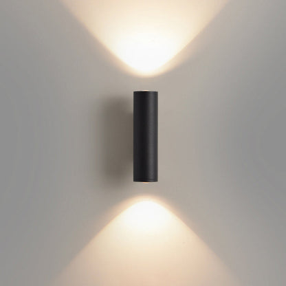 Minimalist Cylinder Iron Aluminum LED Wall Sconce Lamp
