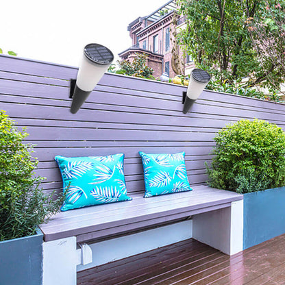 Solar Horn Design LED Outdoor Decoration Wall Sconce Lamp