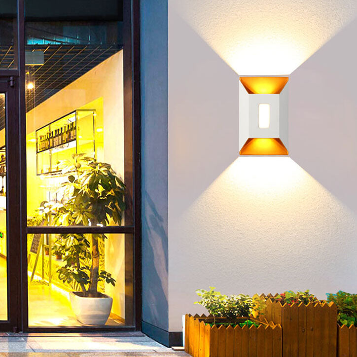 Aluminum Lens Outdoor Waterproof Patio LED Wall Sconce Lamp