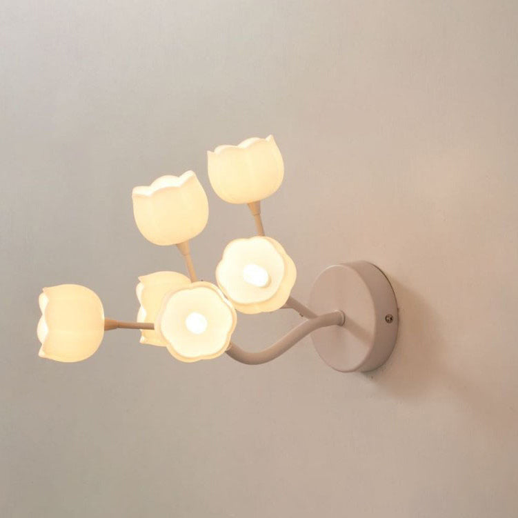 Scandinavian Branch Iron PE 6-Light Wall Sconce Lamp