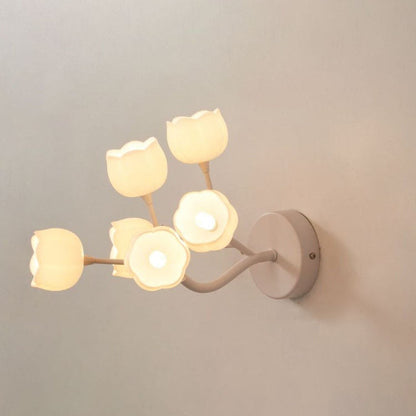 Scandinavian Branch Iron PE 6-Light Wall Sconce Lamp