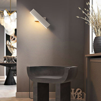 Modern Minimalist Acrylic Cuboid Iron LED Wall Sconce Lamp