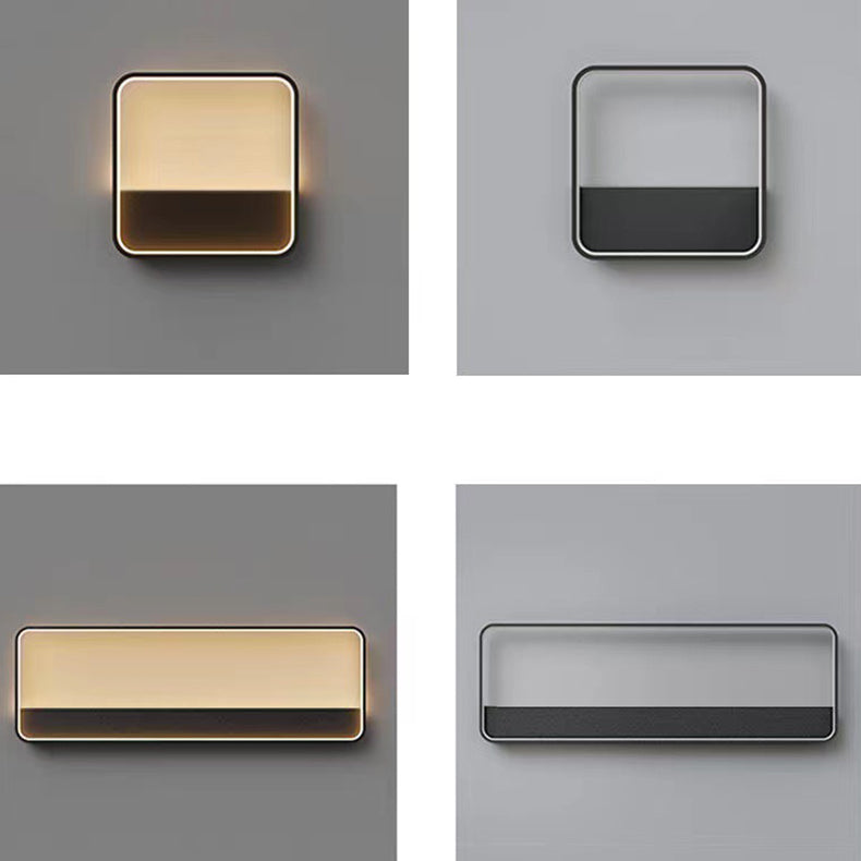 Aluminum Frame Outdoor Waterproof LED Wall Sconce Lamp