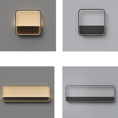 Aluminum Frame Outdoor Waterproof LED Wall Sconce Lamp