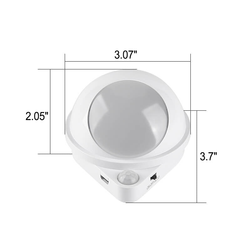 Human Drop Design LED Magnetic Night Light Wall Sconce Lamp