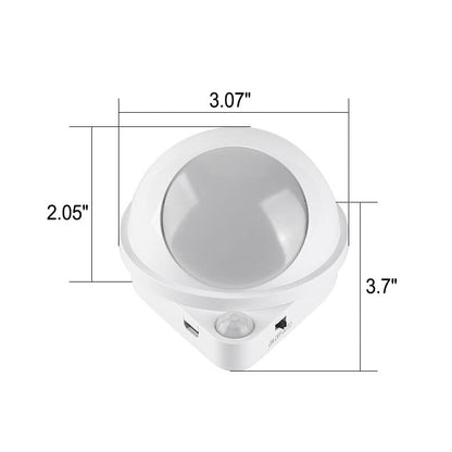 Human Drop Design LED Magnetic Night Light Wall Sconce Lamp