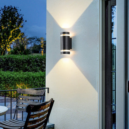 Waterproof Up And Down Luminous Spotlight Wall Sconce Lamp