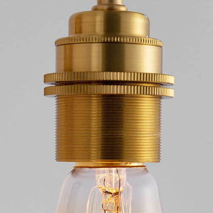 Traditional Square Walnut Copper 1-Light Wall Sconce Lamp