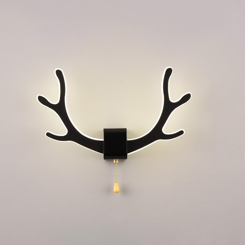 Acrylic Nordic Creative Antler Shape LED Wall Sconce Lamp
