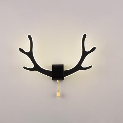 Acrylic Nordic Creative Antler Shape LED Wall Sconce Lamp