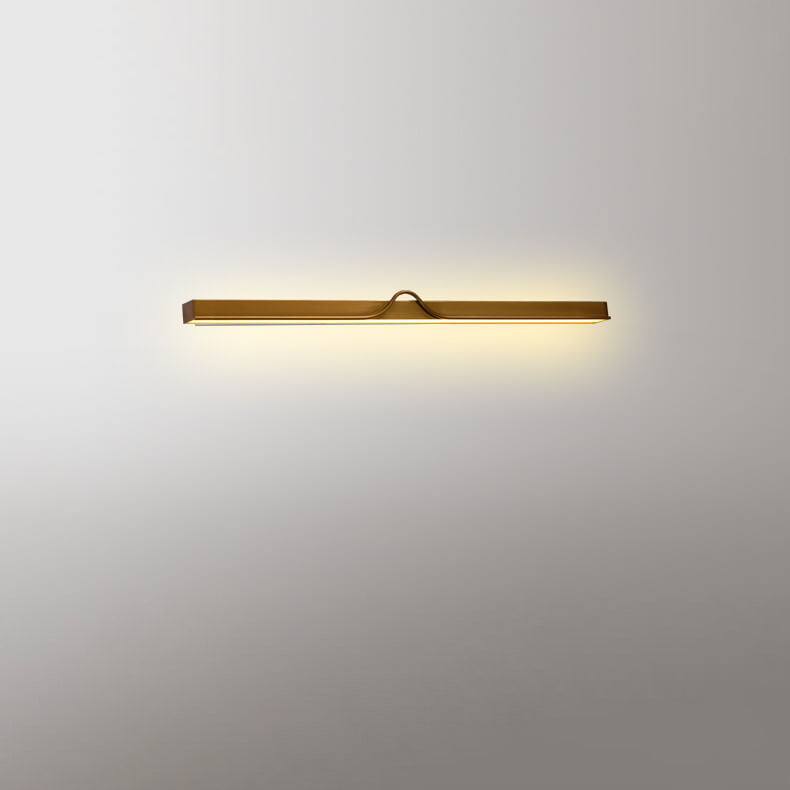 Mid-Century Electroplated Iron Acrylic LED Wall Sconce Lamp