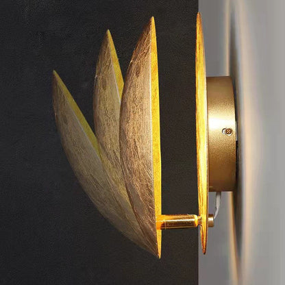 Modern Simplicity Alloy Round LED Wall Sconce Lamp
