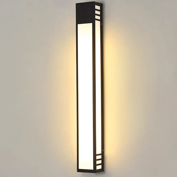 Simplicity Acrylic Column LED Waterproof Wall Sconce Lamp