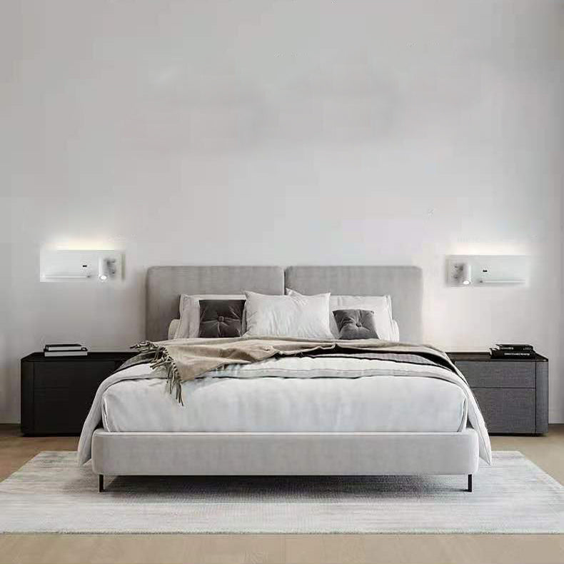 Rectangular LED Rotatable Spotlight Wall Sconce Lamp