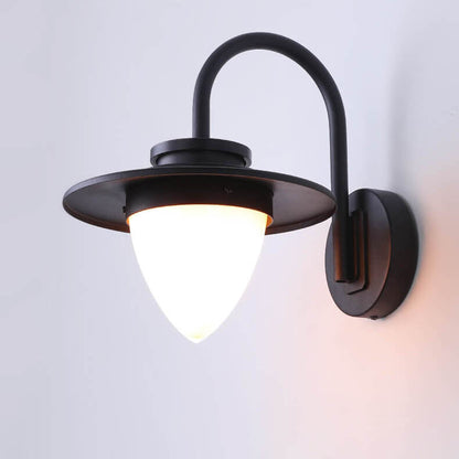 Peach Iron Outdoor Waterproof 1-Light Wall Sconce Lamp
