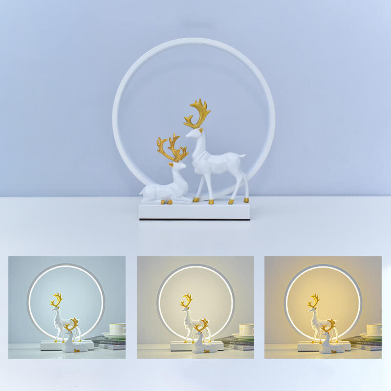 Contemporary Deer Table Lamp