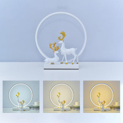 Contemporary Deer Table Lamp