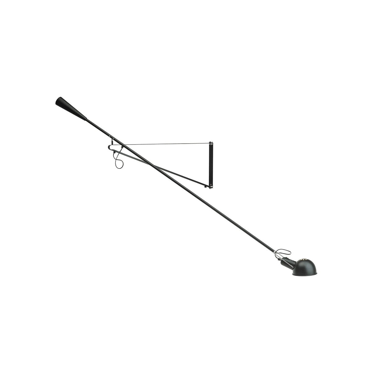 Adjustable Extended-Arm Wall Lamp
