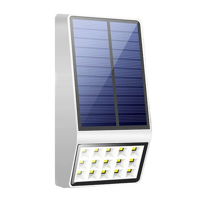 Solar Square Outdoor Fence Wall Sensor Wall Sconce Lamp