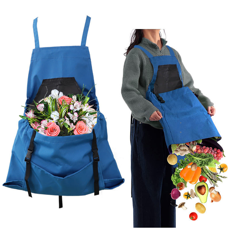 Garden Apron with Dual Pockets, Water Resistant