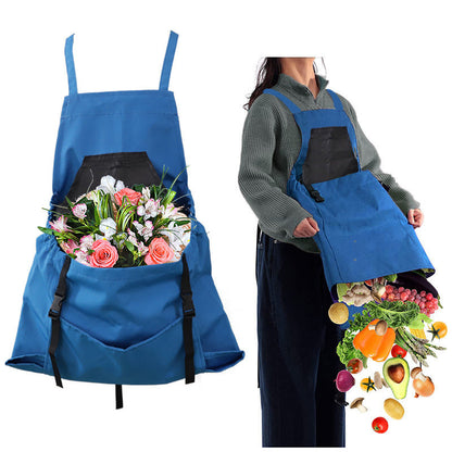 Garden Apron with Dual Pockets, Water Resistant