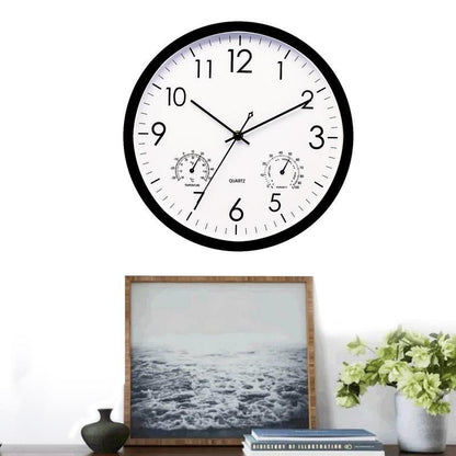 Outdoor Garden Clock with Temp and Humidity