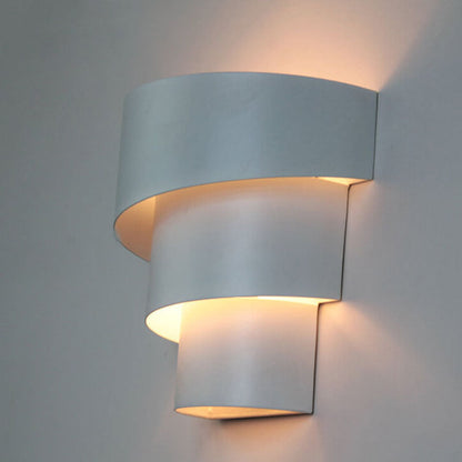 Modern Minimalist Three Layers 1-Light Wall Sconce Lamp