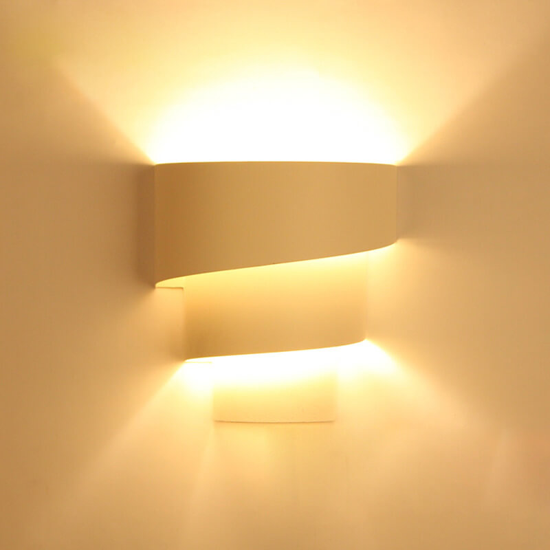 Modern Minimalist Three Layers 1-Light Wall Sconce Lamp