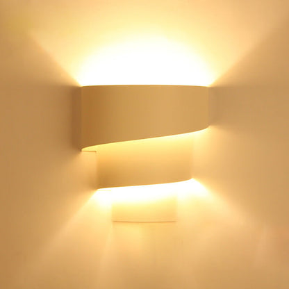 Modern Minimalist Three Layers 1-Light Wall Sconce Lamp