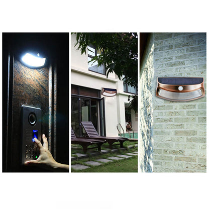 Solar Outdoor Waterproof Patio LED Wall Sconce Lamp