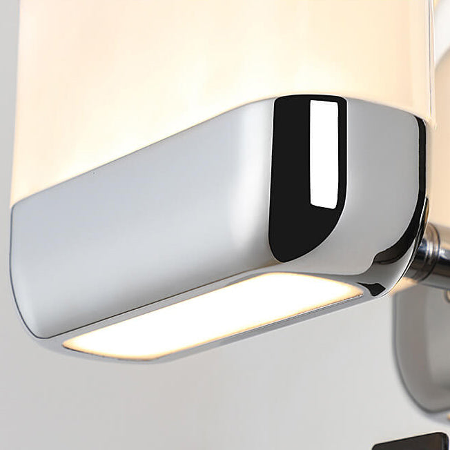 Simple Stainless Steel Square Acrylic LED Wall Sconce Lamp