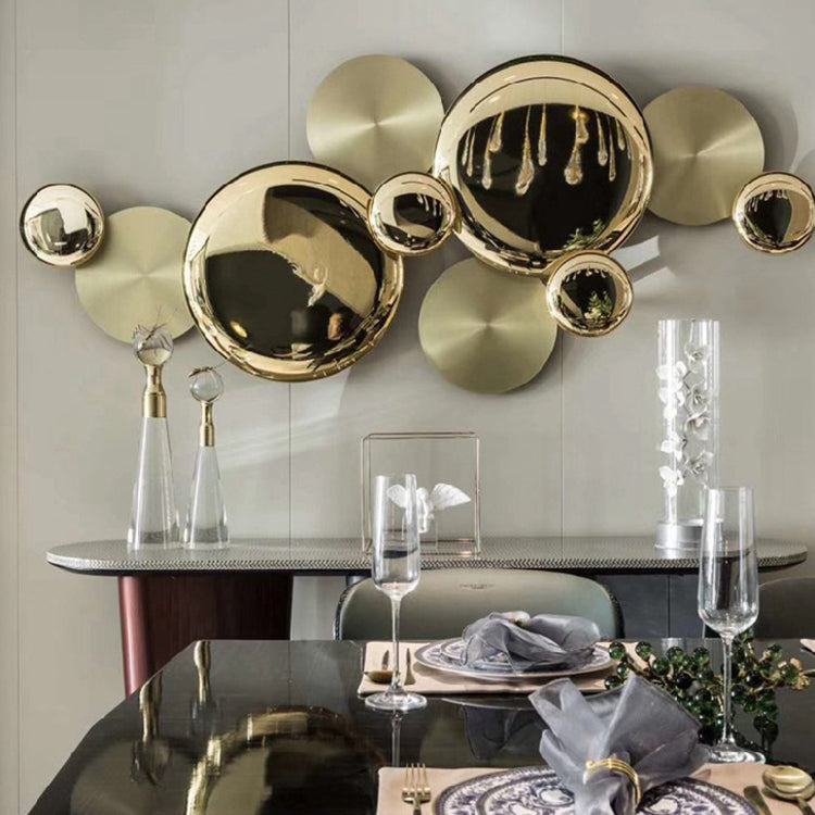 Modern Luxury Metal Round LED Wall Sconce Lamp