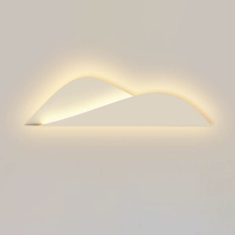 Minimalist Mountains Design Iron LED Wall Sconce Lamp
