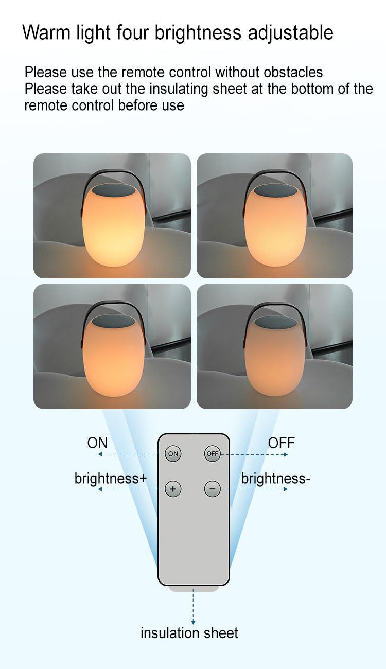 Solar PE Portable Basket LED Outdoor Waterproof Light